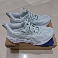 ราคา รองเท้า Asics Novablast 5 women สี Pure Aqua/Seal Gray ไซส์ 7H #Asics ของแท้ # มือสอง (44318685149)