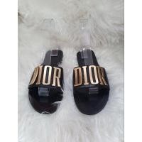 ราคา ไซส์ 38รองเท้าแตะคริสเตียนดิออร์มือสอง Christian Dior Sandals Black (17564083671)