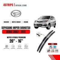 ราคา Daihatsu Xenia 2003-2011 ที่ปัดน้ําฝนกระจกรถยนต์ไฮบริดฟรี 5 โบนัส (50306567145)