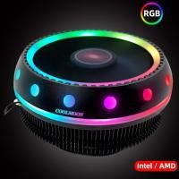 ราคา พัดลม CPU RGB ใส่ได้ทั้ง intel และ amd รุ่น UFO (3818500518)