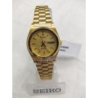 ราคา SEIKO SUAA86k ตัวเรือนสีทองนาฬิกาข้อมือผู้หญิงระบบออร์โตเมติกมีวันและวันที่สินค้าของแท้รับประกันศูนย์1ปี (9414131028)