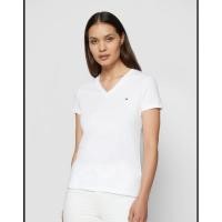 ราคา Tommy Hilfiger Women's V-Neck T-Shirt, Created for Macy's (50553408150)