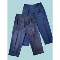 ราคา กางเกงสแลคสีดำ/กรม มือสอง (29187782314)