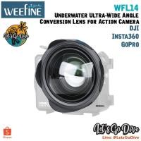 ราคา Weefine WFL14 – Underwater Ultra-Wide Angle Conversion Lens สำหรับ Action Cam Insta360, DJI, Gopro (41360033110)