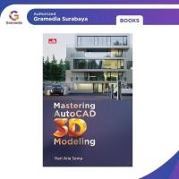 ราคา Gramedia Surabaya - Mastering AutoCAD 3D Modeling (Aria Somas Day) (49153534450)