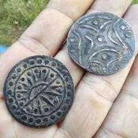 ราคา เหรียญฟูนัน ขนาดใหญ่ เหรียญเงินอายุพันกว่าปี สภาพสวย ของนักสะสมนิยมของเก่า (29711307889)