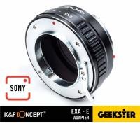 ราคา เมาท์แปลง K&F Exakta - SONY ( EXA - Sony E FE / EXA-NEX / EXA-SONY / NEX Lens Adapter / A7 A9 KF ) (5236087482)