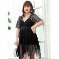 ราคา ชุดว่ายน้ำคนอ้วน ชุดว่ายน้ำสาวอวบ เสื้อผ้าสาวอวบ ชุดว่ายน้ำ ชุดว่ายน้ำวันพีชคนอ้วน6593 (3760395812)