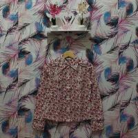 ราคา KEMEJA Tom Tailor เสื้อเชิ้ตผู้หญิงลายดอกไม้ (49103370428)