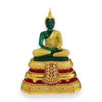 ราคา พระแก้วมรกต พระประธาน สีเขียวมรกต ฤดูฝน 3นิ้ว/5นิ้ว/9นิ้ว (22444733096)
