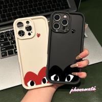 ราคา จัดส่งจากประเทศไทย หัวใจสีแดงพร้อมดวงตา for OPPO A7 A5s A12 A11K F11 Pro A3s A12E (41817282807)