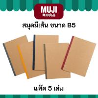 ราคา MUJI มูจิ ♥️ สมุดโน้ต Note Book มีทั้งแบบยกแพ็ค 5 เล่ม และแบ่ง 1 เล่ม สมุดมีเส้น ขนาด B5 พกพาง่าย (29651434099)