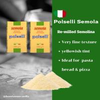 ราคา แป้งเซโมลา Polselli SEMOLA (แป้งเซโมลิน่า semolina flour) Package 1 kg. (25717026530)