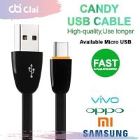 ราคา CLAIRA Fast Charging Data Cable Micro Usb Charger 2.4 Ampere 2.4A 1M Candy (53006186962)