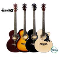 ราคา Kazuki KZ-39C Acoustic Guitar KZ39 Series กีต้าร์โปร่ง ขนาด 39 นิ้ว ทรง Auditorium Cutaway | ไม้ Basswood (3012291362)