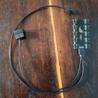 ราคา Argb HUB 3 Pin 5V 10 พอร์ต Corsair RGB HUB Lighting Node Core Node Pro Commander Pro iCUE รองรับ MOLEX IDE PSU Connector (25243627427)