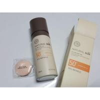 ราคา สเปรย์กันแดดหัวปั๊ม The Face Shop Natural sun ice air puff sun (1468784534)