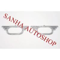ราคา ครอบไฟแก้มโครเมียม Nissan Tiida ปี 2005-2009 และ Nissan Navara ปี 2007-2014 ทรงปีกนก (2878812048)