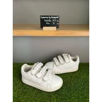ราคา รองเท้าเด็กมือสองสภาพดี สีขาวล้วน ADIDAS STAN SMITH 15 cm (24927768482)
