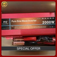 ราคา uiiwell Inverter 2000W Pure Sine Wave แปลงไฟ 12V 24V to 220V เครื่องแปลงไฟบ้าน หม้อแปลงโซล่าเซลล์ คลื่นนิ่ง (57505879930)