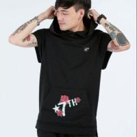 ราคา 7th street เสื้อฮู้ดแขนกุด (511866704)