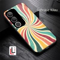 ราคา {LL0832} Softcase Glitter Vivo Y11,Y12,Y15,Y16,Y17S,Y19S,Y21T,Y33T Cover Smartphone Case Hp Vivo Protective Silicone Mica ABSTRACT VINTAGE COLORFUL LINEIFS (46952966002)