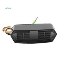 ราคา athena55ไฟท้ายเบรกรถจักรยานยนต์พร้อมไฟเลี้ยวสําหรับ Grom MSX125 CB650F CB650R CBR650F CTX700N, เลนส์รมควัน (43627109450)