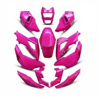 ราคา แฟริ่ง Grom 125 MSX SF 2016–2020 สีชมพู + Decals (47856338390)