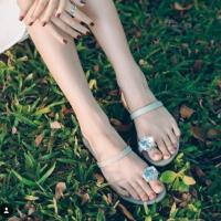 ราคา รองเท้าแตะ flynn เพชรหัวใจ (252594454)