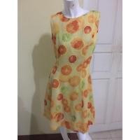 ราคา เดรสสีส้มลายส้ม (142839532)