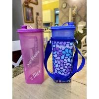 ราคา TUPPERWARE ทัปเปอร์แวร์ ขวดสลิม 2 ลิตร + ซอง( 1 ชุด) (22768837057)