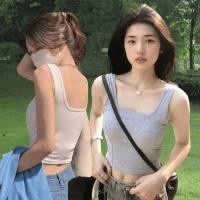ราคา เสื้อกล้ามแฟชั่น B-072 เสื้อกล้ามเสริมฟองน้ำ เสื้อกล้ามคอเหลี่ยม ดีไซน์สวย ใส่สบาย พร้อมส่ง (41510007178)