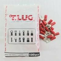 ราคา หางปลาแฉกหุ้มแดง YF1.5 T-LUG (100ตัวต่อแพ็ค) (9077805098)