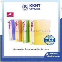 ราคา KKNT | แฟ้ม แฟ้มพลาสติก 2 ห่วง ฟลามิงโก้ FLAMINGO รุ่น 9012A ขนาด A4 สัน 3.4 ซม. คละสี ( ราคา / แฟ้ม ) (22075896634)