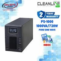 ราคา UPS เครื่องสำรองไฟฟ้า CLEANLINE PS-1000 (1000VA/720W) รับประกัน 2 ปีเต็ม สินค้าใหม่ (44410871702)