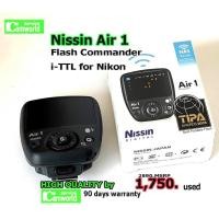 ราคา Nissin Air 1 Flash Commander i-TTL for Nikon - มือสอง สภาพดี เชื่อถือได้ มีรับประกันคุณภาพ 90 วัน (9744717014)
