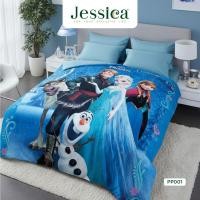 ราคา Jessica Frozen Cotton PP001 ลิขสิทธิ์แท้ Disney พิมพ์ระบบดิจิตอล ลายเจ้าหญิง ผ้าห่มนวม คอตตอน เจสสิก้า (46851200526)