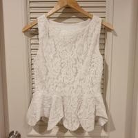 ราคา 13thShop - Used เสื้อลูกไม้แขนกุด เกรดพรีเมี่ยม (13719962214)