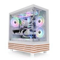 ราคา Case Thermaltake View 270 Plus WS ARGB Snow With 3x ARGB Fans ATX Mid-Tower (55905333954)