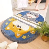 ราคา พรมเช็ดเท้าทรงโค้ง หน้าน้องหมาชิบะ​ แมว​ นกฮูก น่ารัก สดใส เหมาะกับทุกบ้าน​ (9318598267)