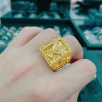 ราคา แหวนผู้ชายนกอินทรีชุบทองพร้อมสัญลักษณ์นิโคลัส159 (56206093003)