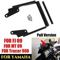 ราคา For YAMAHA MT-09 MT09 Tracer 900 FJ-09 FJ09 2016-2017 Motorcycle Navigation Bracket GPS Phone Holde (57955326719)