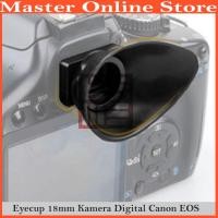 ราคา Eyecup Eyepiece 18 มม.กล้องกล้องดิจิตอล Canon EOS 60D 300D 400D 450D 500D 550D 600D 1000D (43055704701)