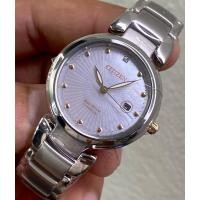 ราคา นาฬิกาข้อมือ Citizen Eco-Drive Super Titanium Sapphire Women's Watch EW2506-81Y (40055064772)