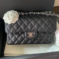 ราคา New!! Chanel classic 9” shw microchip ของแท้100% (19533570412)