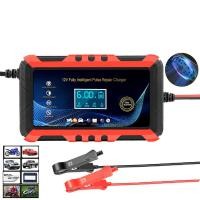 ราคา 【รับประกัน 1 ปี】เครื่องชาร์จแบตเตอรี่ ชาร์จเร็วความเร็วสูง เครื่องชาร์จรถยนต์แบบพกพา เครื่องชาร์จแบตรถยนต์ (27119552782)