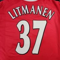 ราคา LITMANEN 37 LIVERPOOL HOME UCL 2001-02 PRINTING NAMESET ชื่อเบอร์ กำมะหยี่ ยารี ลิตมาเน่น ลิเวอร์พลู (25236146467)