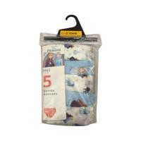 ราคา M&S 5 ชิ้นกางเกงเด็กผู้หญิง Marks & Spencer Frozen Blue White Original ชุดชั้นในเด็กผู้หญิง (42855820578)