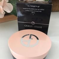 ราคา ของแท้ พร้อมส่ง Giorgio Armani My Armani To Go Essence-In-Foundation Tone-Up Cushion SPF15 ตลับสีเบจ มีกล่อง ฉลากไทย (3429568286)