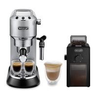 ราคา De'Longhi เครื่องชงกาแฟเอสเพรสโซ่ชุด Dedica มาพร้อมเครื่องชงกาแฟเอสเพรสโซ่ EC685.M + เครื่องบดเมล็ดกาแฟ KG79 (17481745324)